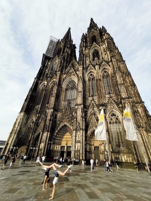 Fachada da Catedral de Colônia, uma das maiores cidades da Alemanha