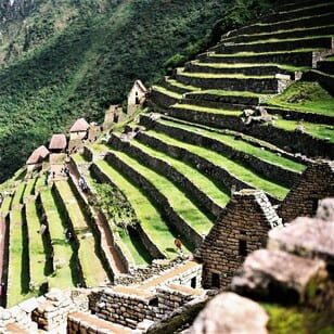 Machu Picchu terraços
