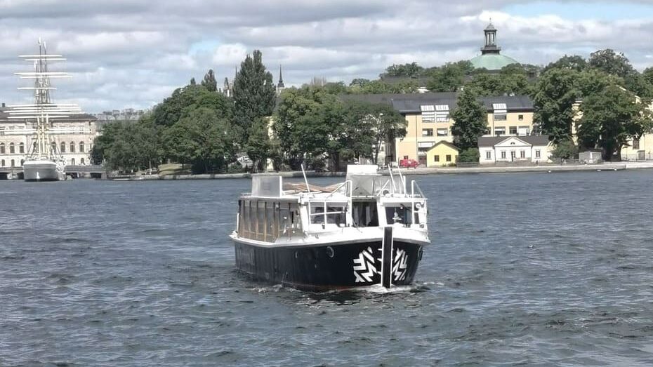 barco da Fotografiska, em Estocolmo